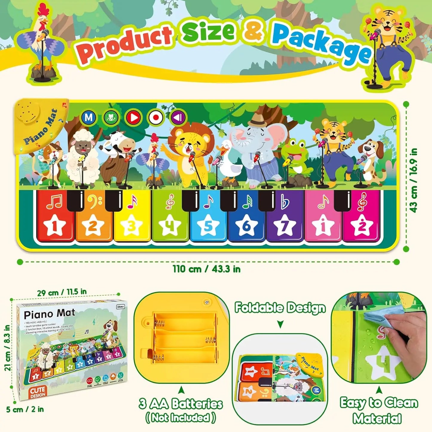 Dance, Play & Learn – Musical Mat for Kids!