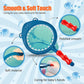 Baby Bath Swimming Pool Paddle Toys Waterproof Bathtub Colorful Toys Cartoon Shark Net Catch Fish Delight Toys Summer Dabble Toy