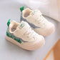 Baby Walking Shoes Toddler PU Leather Cute Stitching Sneakers Soft-soled Shoes Boys Girls Casual Sneakers Infant Sports Shoes