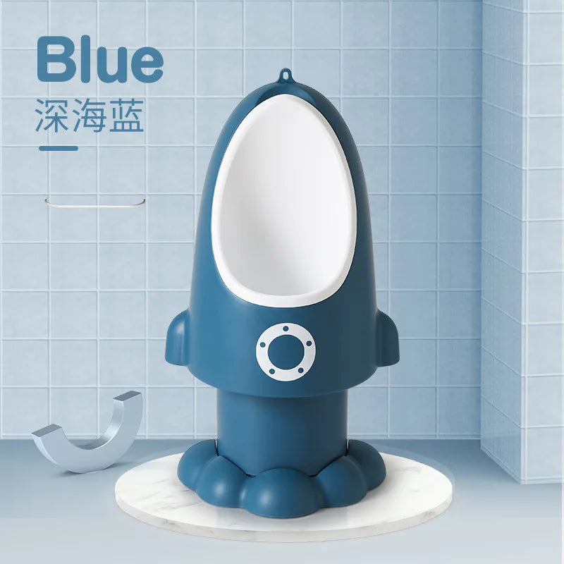 Cartoon Boy’s Training Urinal – Adjustable Standing Toilet for Toddlers