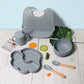 Baby Feeding Set – Silicone Plate & Suction Bowl for Toddlers
