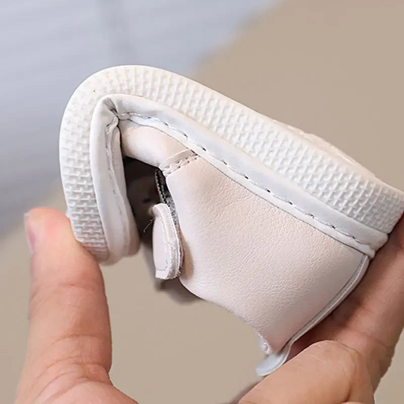 Soft Bottom Baby Shoes Spring Autumn Unisex Toddler Walking Shoes Sound Making Single Shoes for 0-1-2 Years Old Kids