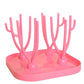 Baby Bottle Drying Rack Cup Rack Removable Folding Tree Rack Clean Nipple & Accessory Storage Drying Rack