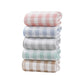 Japanese Minimalist Plaid Towel Absorbent Thick Soft Bath Towel Cotton Washing Bath Towels Two In One Parent Child Set Towel