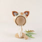 Cute Reindeer Wool Felt Bonnet for Newborn Baby Photo Shoot