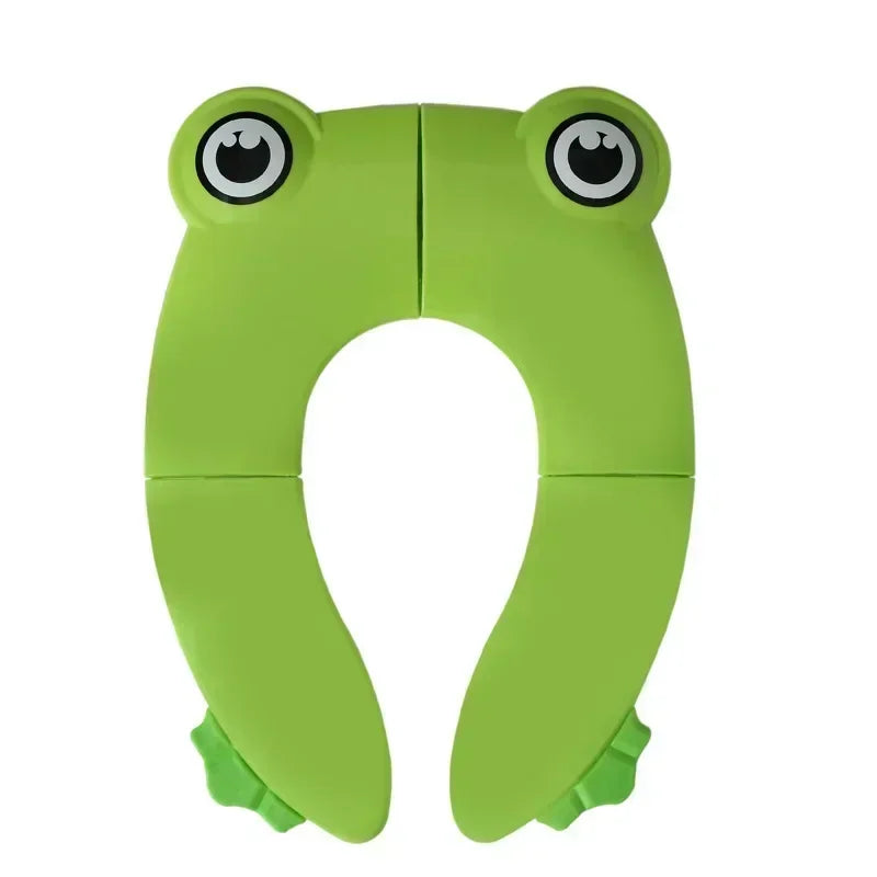 Portable Kids Travel Potty Seat – Foldable Training Cushion & Toilet Seat Cover for Toddlers