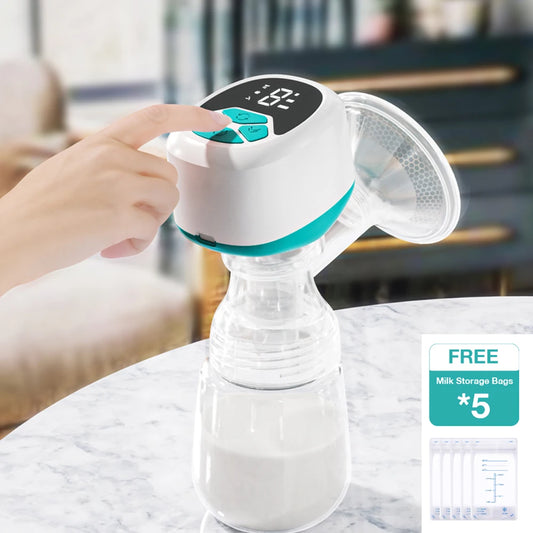 Dr.Isla Portable Electric Breast Pump With 180ml Bottle Milk