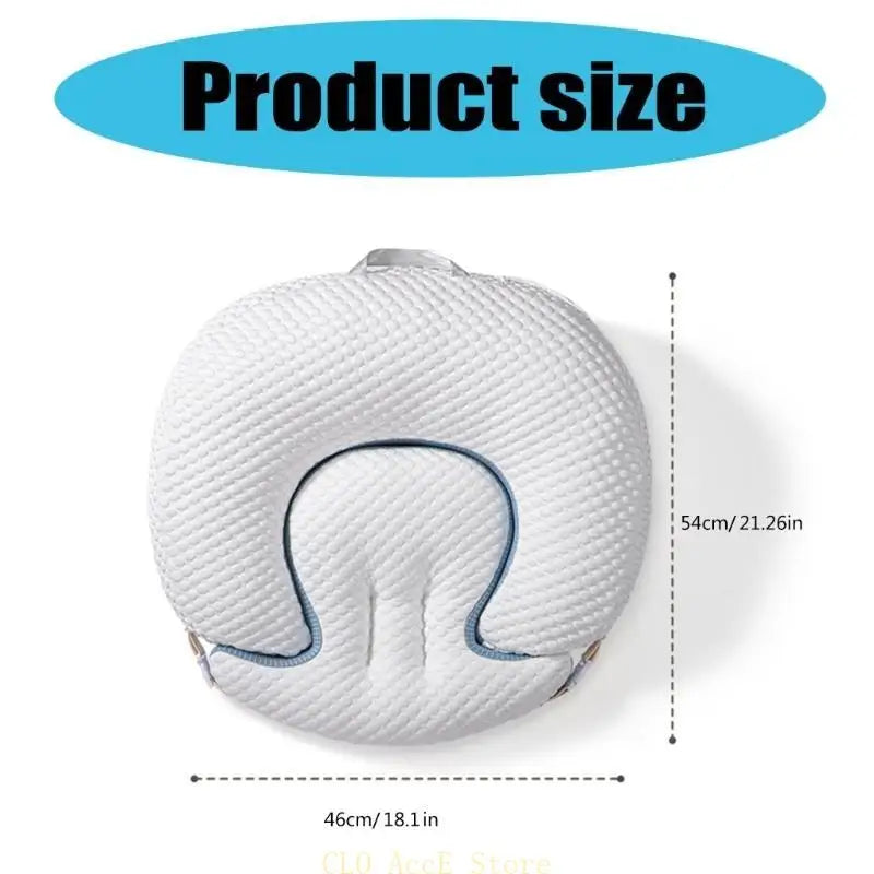 16FE Infant Waist Protections Pad Soft & Supportive Breastfeeding Pillow Newborn Back Support Pillow Soft Baby Lumbar Pillow