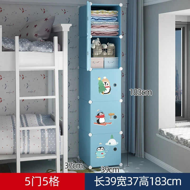 Organizer Baby Cabinets Wardrobe Children's Room Storage Cabinet Cabinets Girl's Drawer Closet Armadio Bimba Baby Furniture