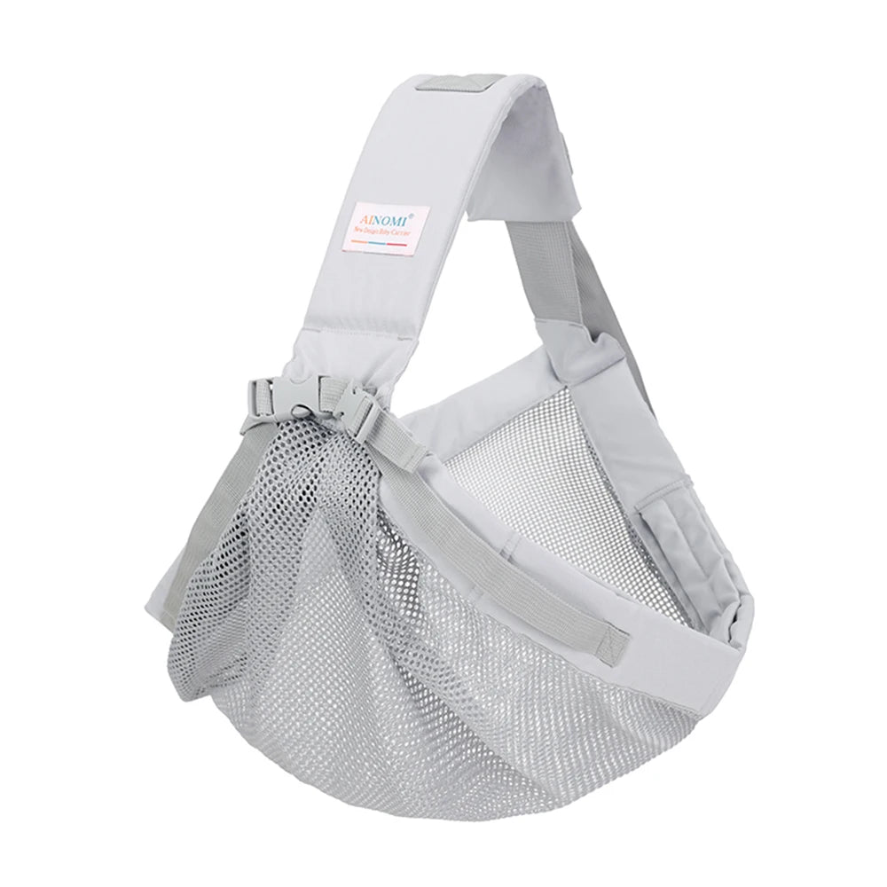 Adjustable 3D Mesh Baby Carrier Comfortable Breathable Infant Back Strap with Durable Straps for Parent's Ease of Use