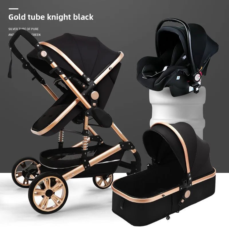 Foldable Lightweight Stroller – Smooth Ride for Babies