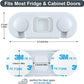 Child Proof Refrigerator Lock, Baby Safety Locks for Fridges, Cabinets, Drawers, Double Doors and More, Ergonomically Designed