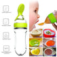 Squeeze Baby Feeder | Silicone Bottle Spoon for Easy Food Feeding