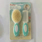 2pcs/Set Baby Hair Brush and Comb Set for Cradle Cap Treatment | Soft Bristle Baby Brush, Baby Comb, Massage Baby Care Set