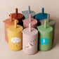 Baby Learning Cup | BPA-Free Silicone Straw Cup for Toddler