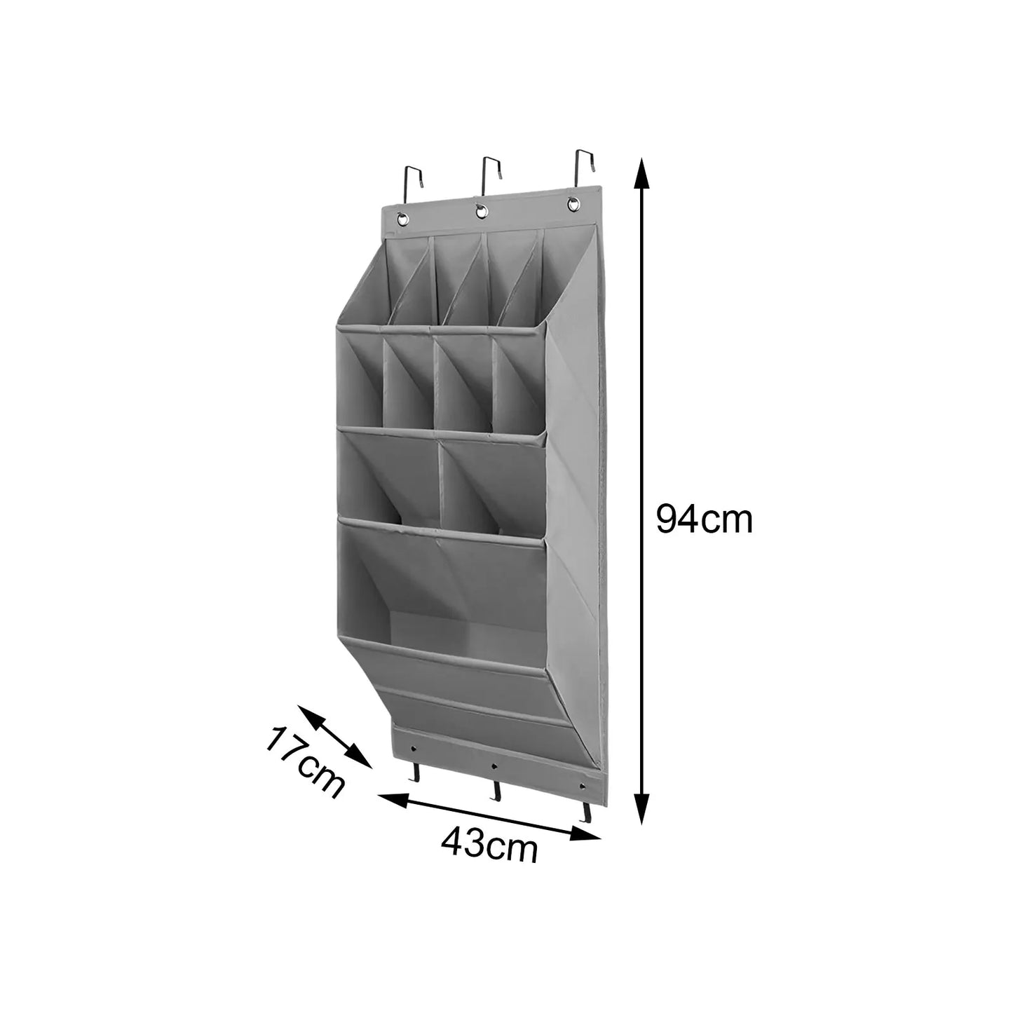 The Door Shoe Organizer Hanging Shoe Holder Organizer Baby Items Toys Hats Little Gadgets Multifunctional House Decoration