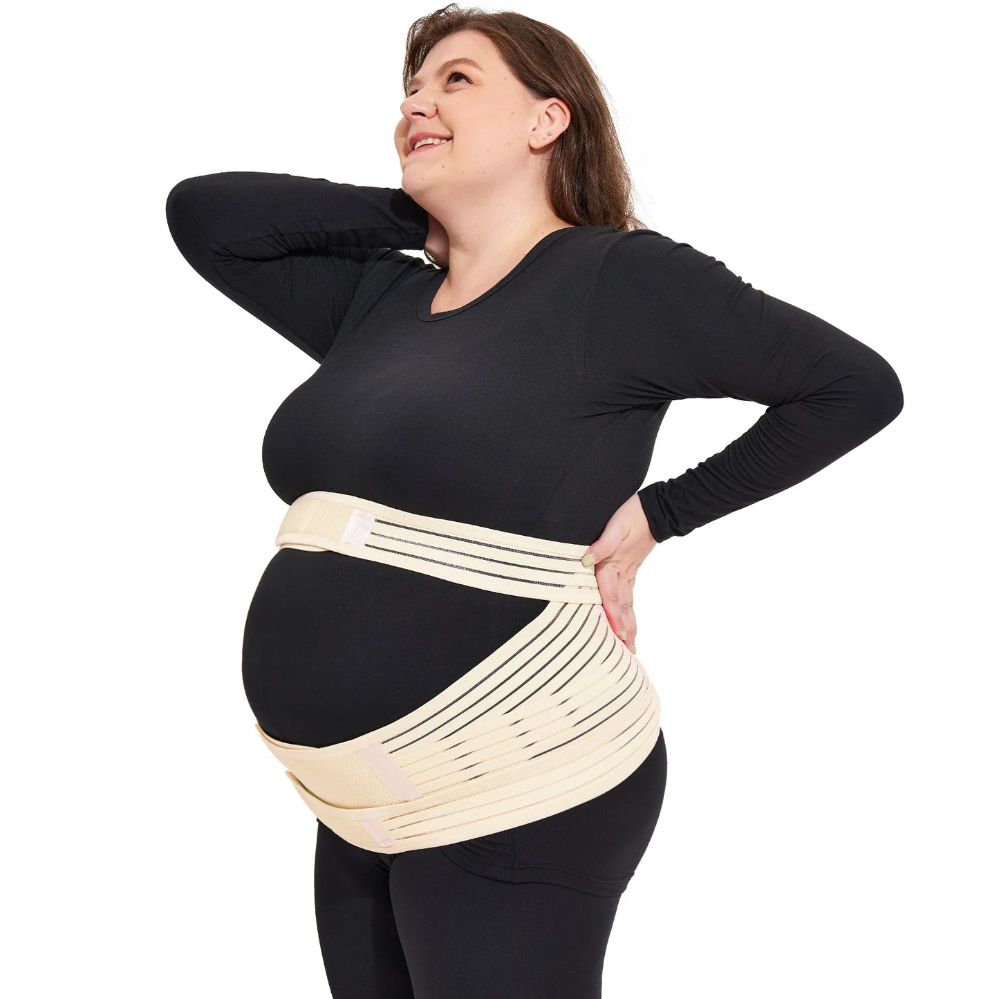 Maternity Belt, Pregnancy Belly Band Waist Abdominal Back Belly Band Support Bracee