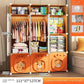 Home Bedroom Furniture Folding Wardrobe Clothes Cabinets Simple Dressers Cube Storage Locker Baby Closet Plastic Collapsible