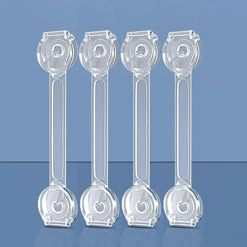 4/8/10Pcs/Lot Child Lock Protection of Children Baby Drawer Anti-opening Cabinet Door Refrigerator Anti-pinch Safety Lock Buckle