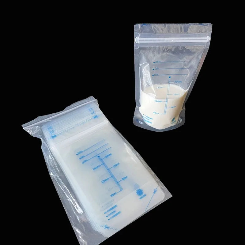 200ml Breast Milk Freezer Bags, BPA Free Safe
