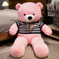 Dressed Bear Plush – Bowknot Soft Toy
