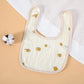 Newborn Bibs Baby Infant Bib Cotton Burp Cloths Bandana Toddler Kids Boy Girls Feeding Saliva Towel Baby Stuff New Arrivals