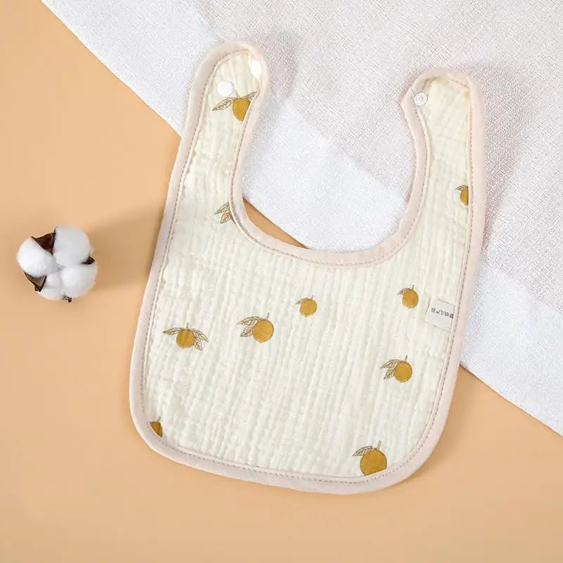 Newborn Bibs Baby Infant Bib Cotton Burp Cloths Bandana Toddler Kids Boy Girls Feeding Saliva Towel Baby Stuff New Arrivals