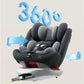 Child Safety Car Seat with Support 360° Rotatable Safety Seat ISOFIX Steel Interface Suitable for Children Aged 0-12