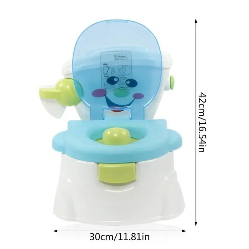 3-in-1 Portable Cartoon Baby Potty – Training Chair & Toilet Seat