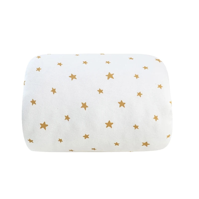 Printed Pattern Arm Pillow Baby Nursing Pillow Breastfeeding Pillow Cotton Bottle Feeding Pillows for Newborn Toddler