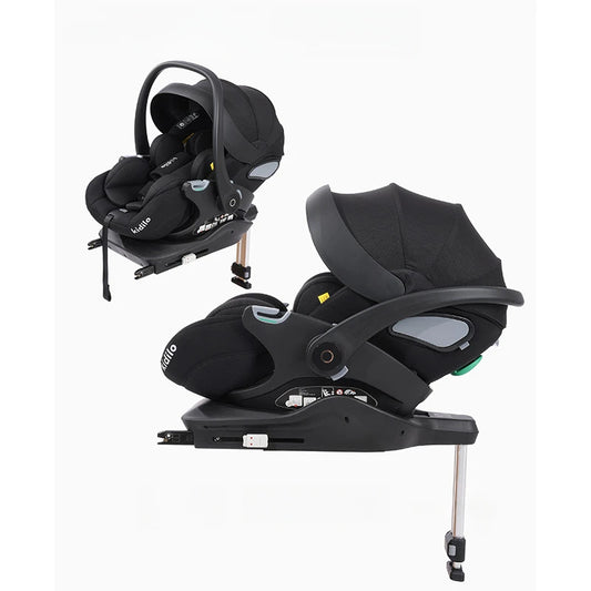 Baby Car Safety Seat Portable Universal Child Can Sit and Lie Baby Carrier Strengthen ISOFIX Hard Interface