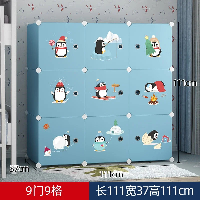 Organizer Baby Cabinets Wardrobe Children's Room Storage Cabinet Cabinets Girl's Drawer Closet Armadio Bimba Baby Furniture
