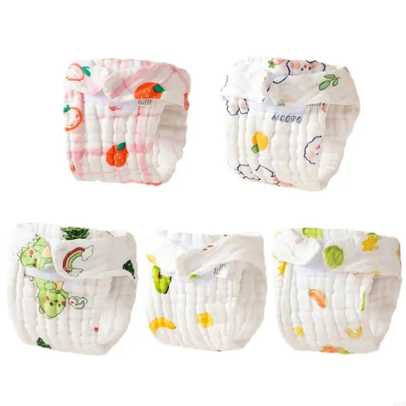 Y4UD Natural Cotton Baby Diapers