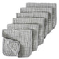 6pcs/lot Muslin 6 layers Cotton Soft Baby Towels Baby Face Towel Handkerchief Bathing Feeding Face Washcloth Wipe Burp Cloth