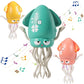 Electric Dancing Octopus Toy Kids Sound and Light Obstacle Avoidance Crawling Simulated Octopus Baby Fun Interactive Toys