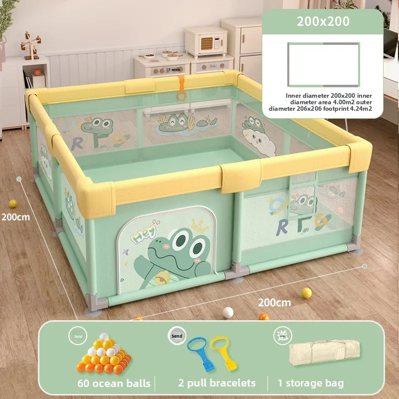 Non-Toxic Baby Playpen with Crawling Mat