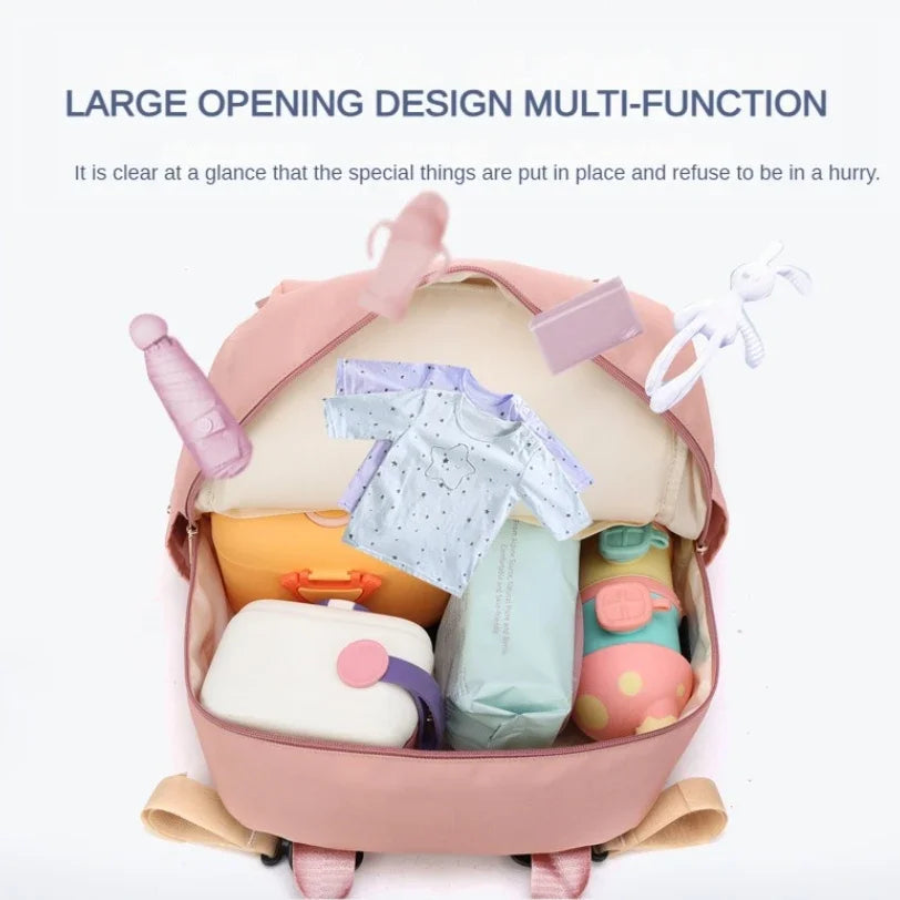 Outdoor Diaper Bag – Lightweight Oxford Backpack