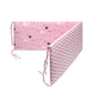 Baby Bed Crib Bumper Newborns Surrounding Barriers Zipper Cotton Bed Fence Braid Infant Anti-collision Cot Protector Room Decor
