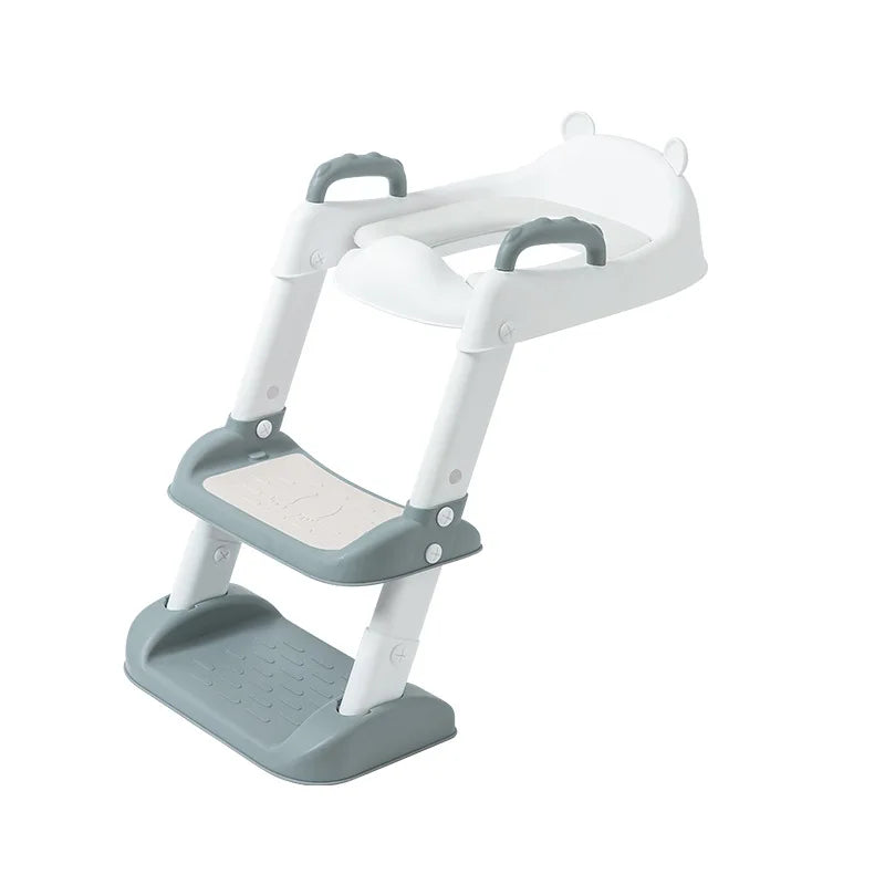 Foldable Potty Step Stool – Comfy, Non-Slip Seat for Kids