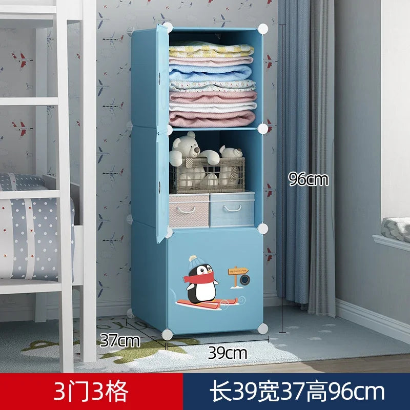 Organizer Baby Cabinets Wardrobe Children's Room Storage Cabinet Cabinets Girl's Drawer Closet Armadio Bimba Baby Furniture