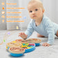 2-in-1 Wooden Piano & Drum – Lights & Music Fun!