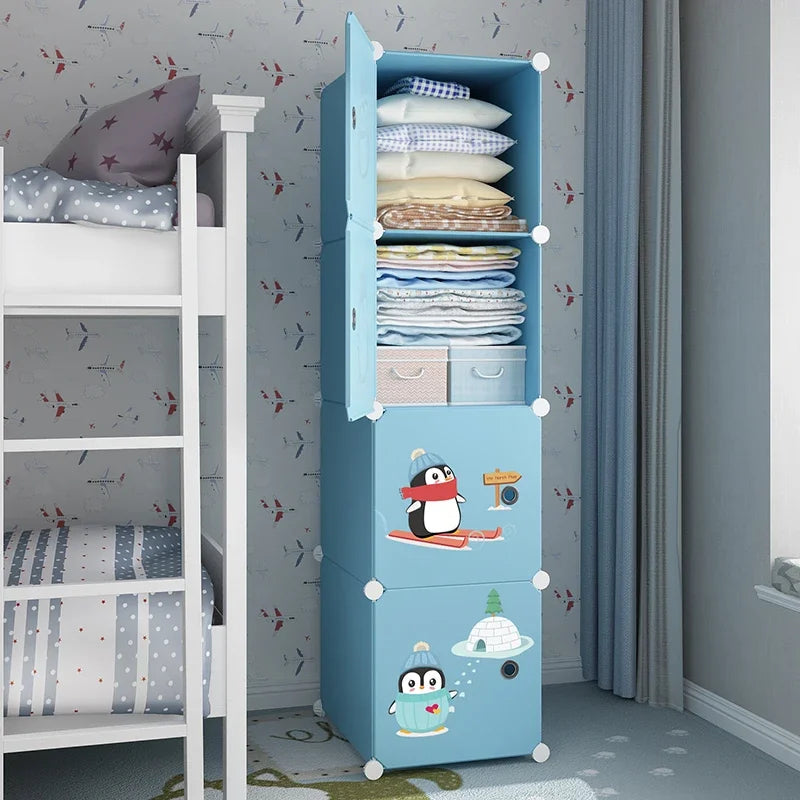 Organizer Baby Cabinets Wardrobe Children's Room Storage Cabinet Cabinets Girl's Drawer Closet Armadio Bimba Baby Furniture