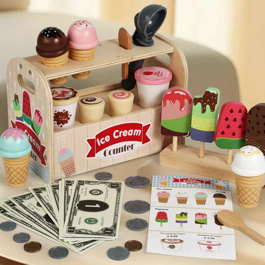 Ice Cream Cart Toy – Sweet Pretend Play!