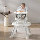 Aolan Multi-Functional Folding Highchair Seat Feeding Baby High Chair Adjustable For Baby Child Dining Chair Multifunctional