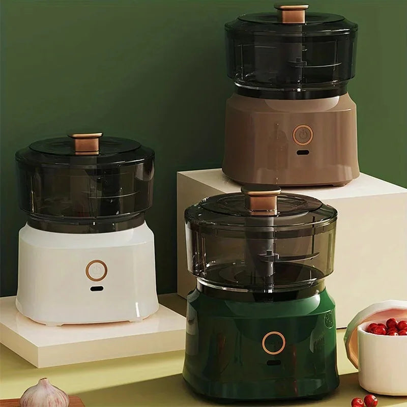 Multifunctional Cooking Machine Steel Kitchen Slicer Food Chopper Vegetable Cutter Usb Slicer Mixer Baby Mini Food Chopper