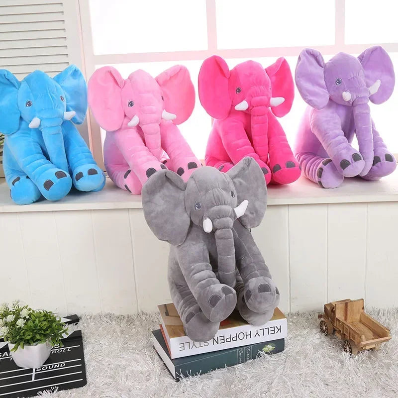 Soft Elephant Pillow Toy – Baby Gift
