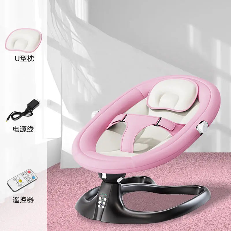 Baby Soothing Rocker Electric Swing Chair for Newborns 0–2 Years Calming Bouncer and Cradle Sleeper  Baby Swing Cradle Newborn