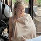 Soft 100% Cotton Breathable Nursing Covers Muslin Nursing Cover Apron for Mom Privacy Breastfeeding Stroller Cover Accessories