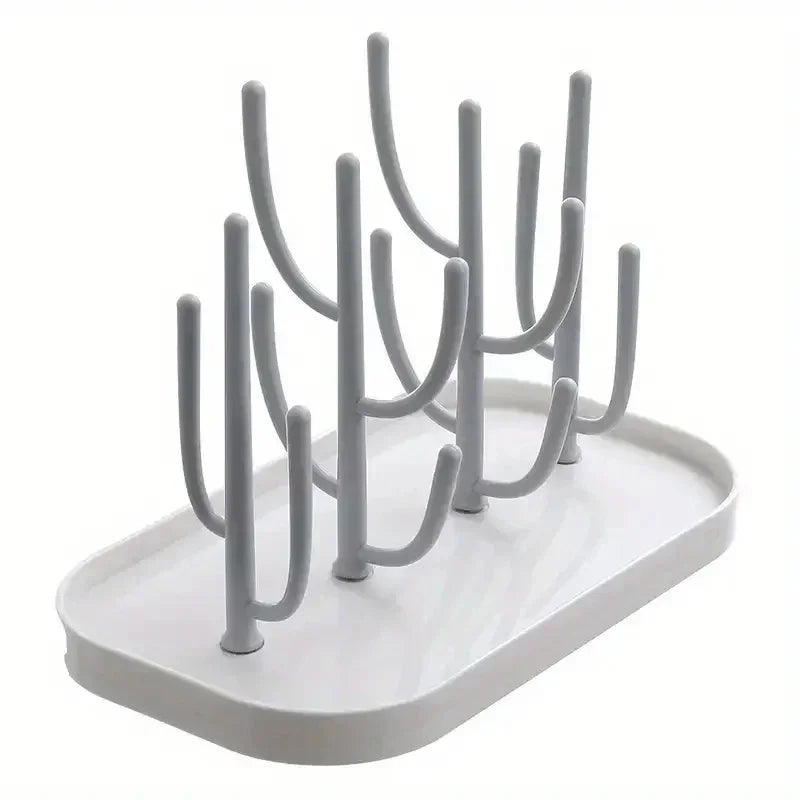 Baby Feeding Bottles Holder Cup Drying Rack for Baby Milk Bottles Drain Rack Infant Dust-proof Bottle Storage Bebes Accessories