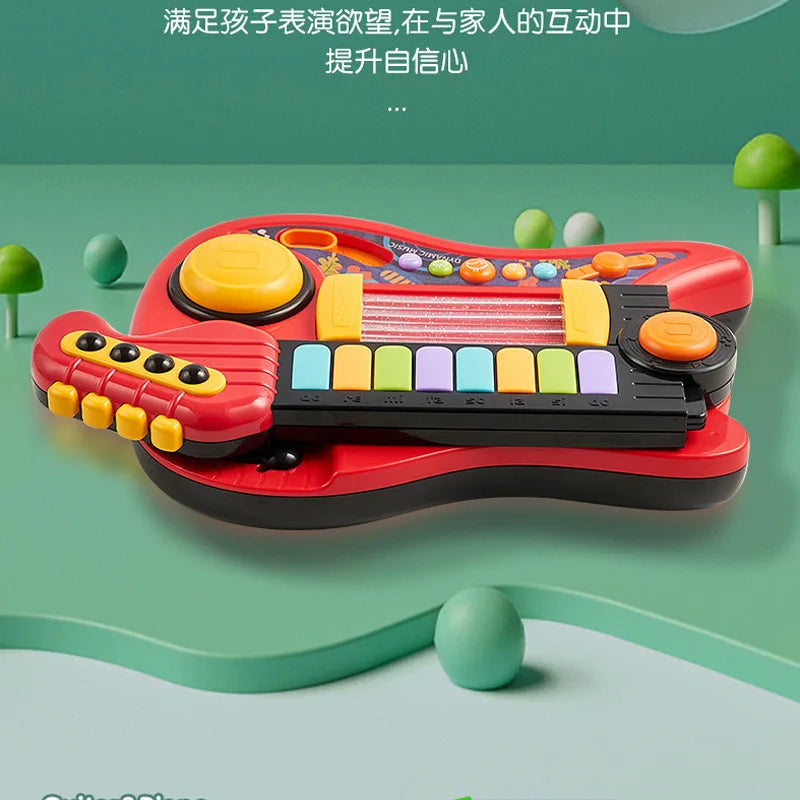 2-in-1 Guitar & Piano – Music Fun for Kids!